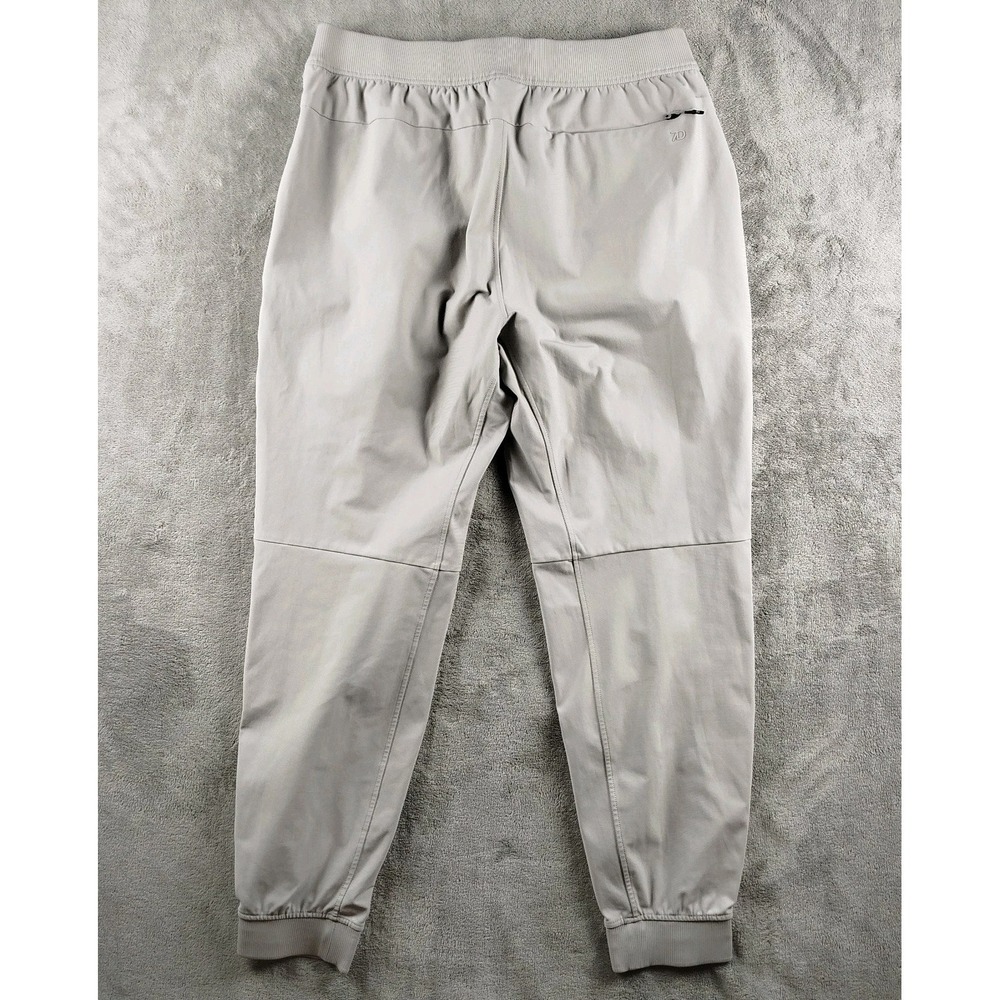 7 Diamonds Infinity Light Grey Jogger Pants Mens XL Performance Stretch Athletic - Picture 2 of 12